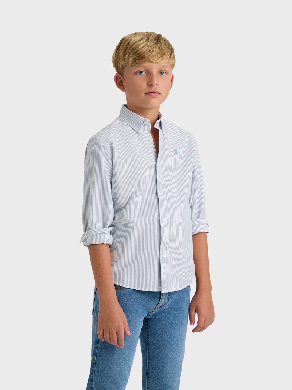 CAMISA OXFORD STRIPES KIDS